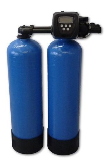 Small water softener unit