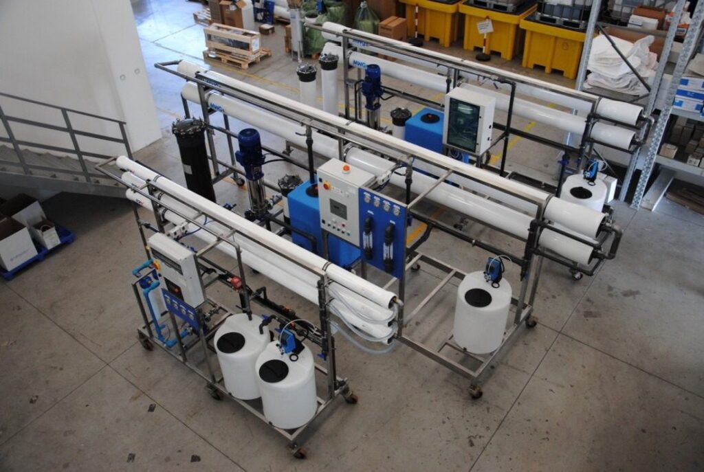 Duplex water softener and reverse osmosis system